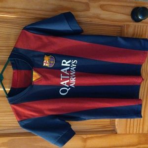 Authentic kids Barcelona Neymar jersey